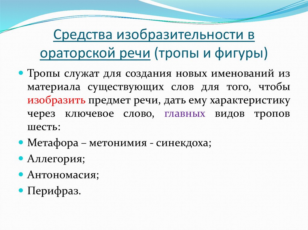 Средства речи. Средства изобразительности. Изобразительность речи. Тропы и риторические фигуры. Риторические фигуры и тропы в риторике.