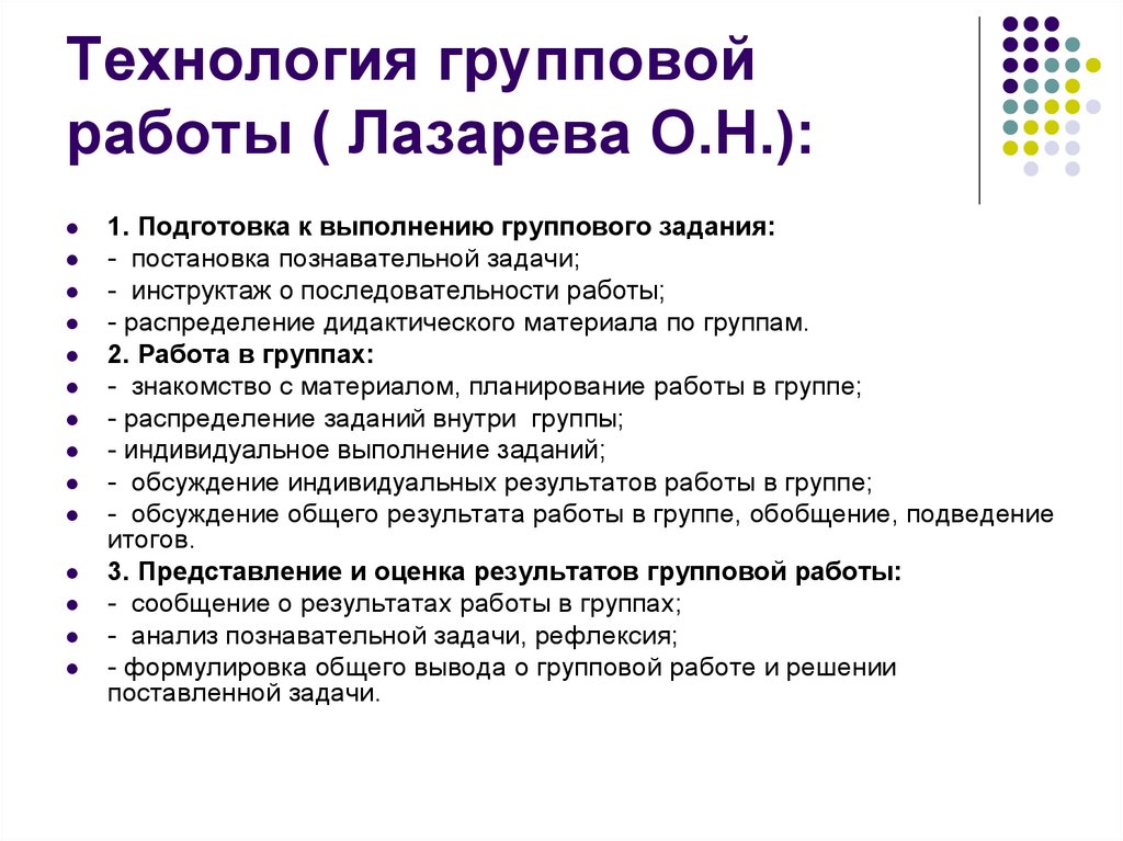 Работа технология. Технологии организации групповой работы. Способы организации групповой работы. Технология организации групповой деятельности. Этапы организации групповой работы.