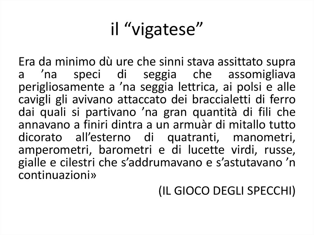 il “vigatese”