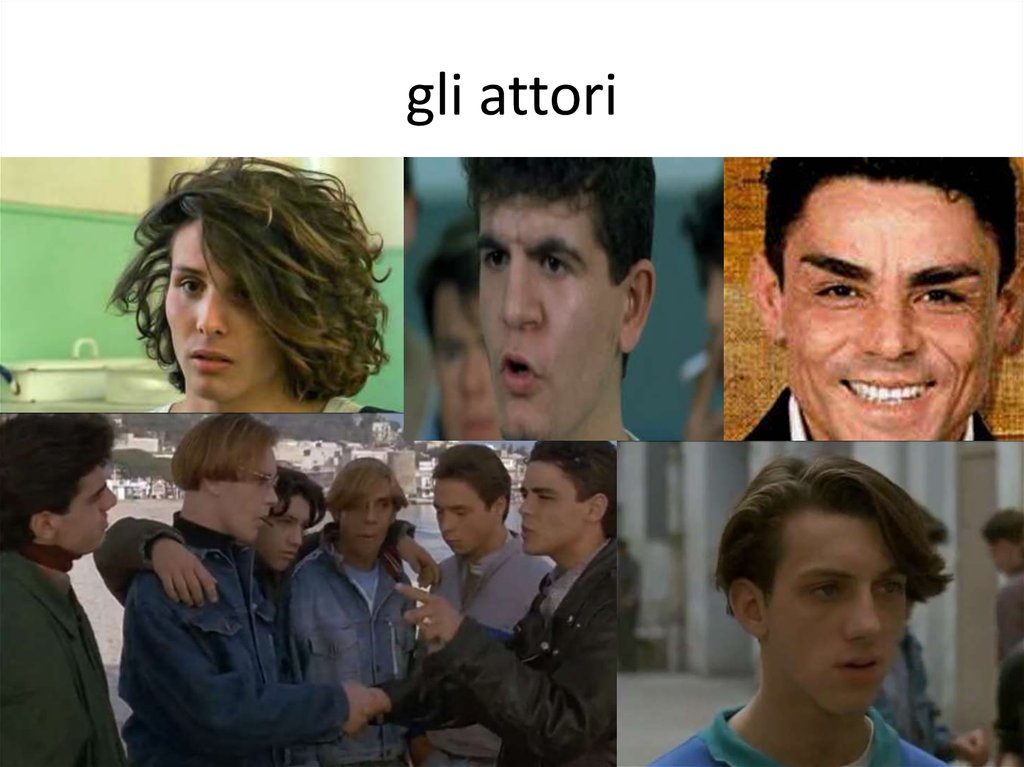 gli attori