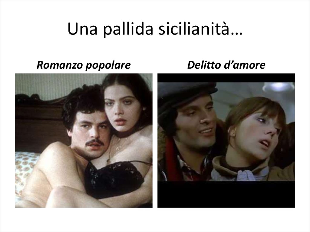 Una pallida sicilianità…