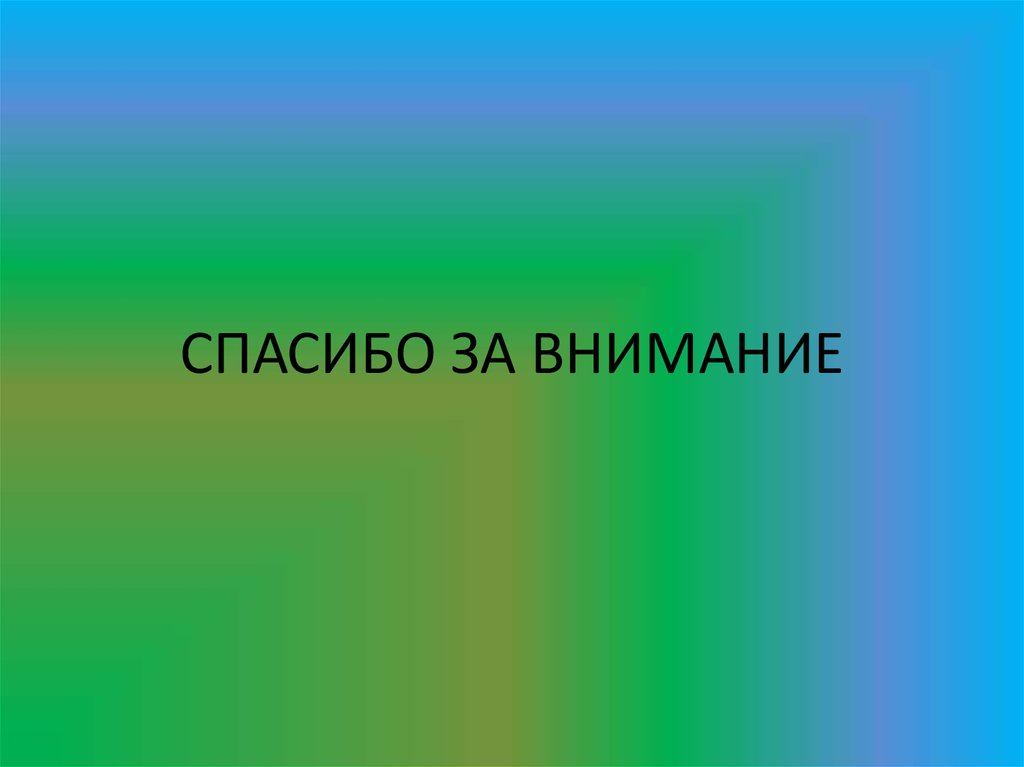 СПАСИБО ЗА ВНИМАНИЕ
