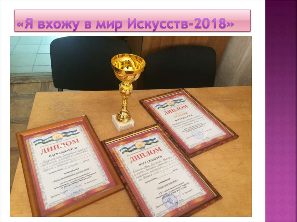 «Я вхожу в мир Искусств-2018»