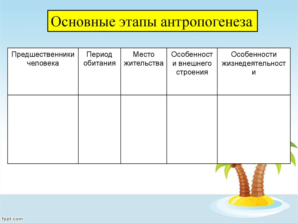 Этапы антропогенеза. Основные этапы антропогенеза. Антропогенез таблица по биологии. Основные стадии антропогенеза таблица. Этапы антропогенеза таблица.