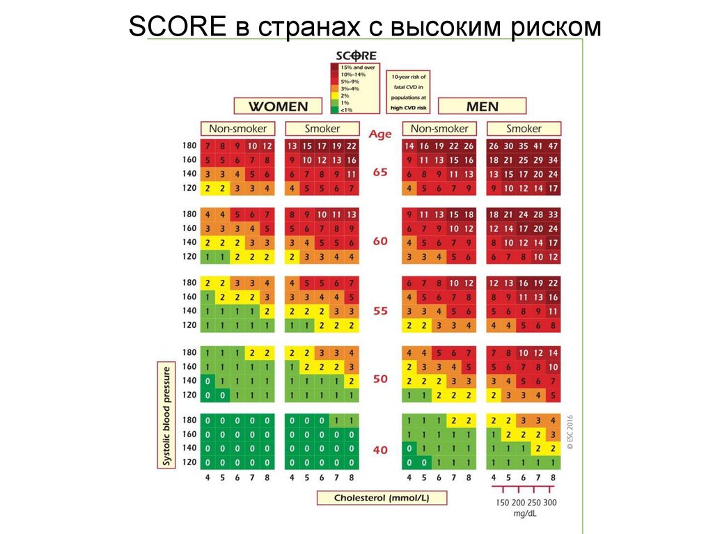 Скоре. Score для стран с высоким уровнем риска. ОП скоре. Германия страны высокого риска. Score для стран с высоким уровнем риска до 70 лет.