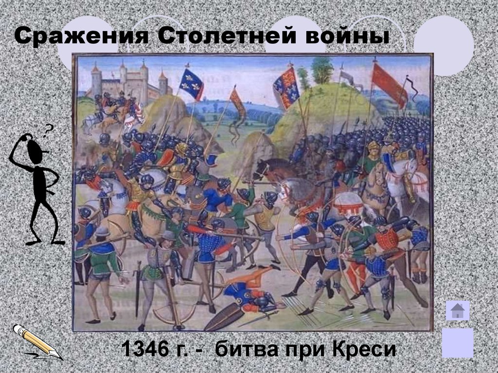 Креси 1346. Битва при Креси 1346.