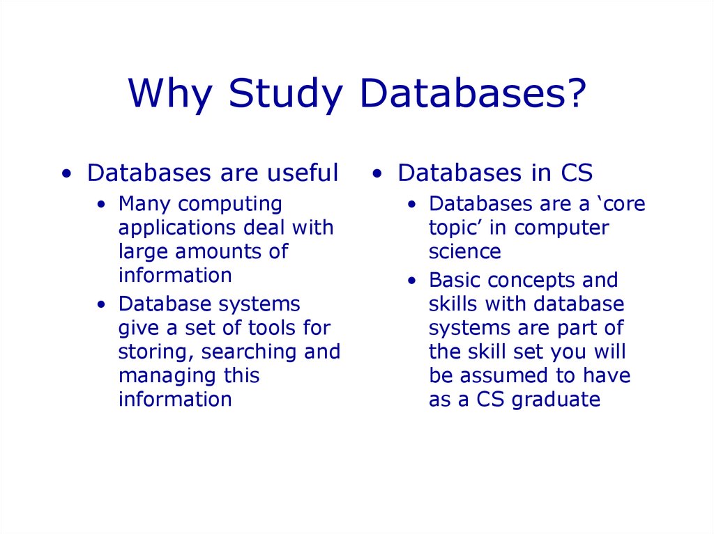 Ares databases