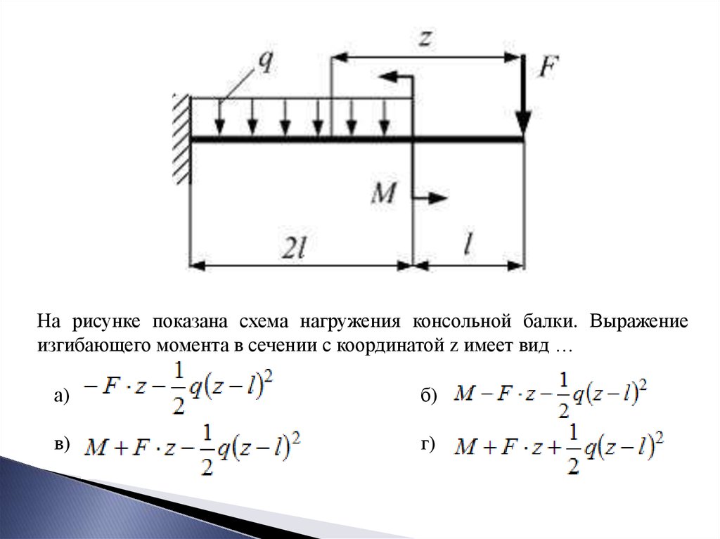 Калькулятор балки на прогиб и прочность