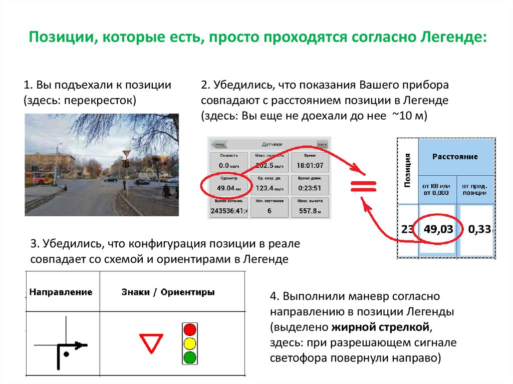 Согласно направление