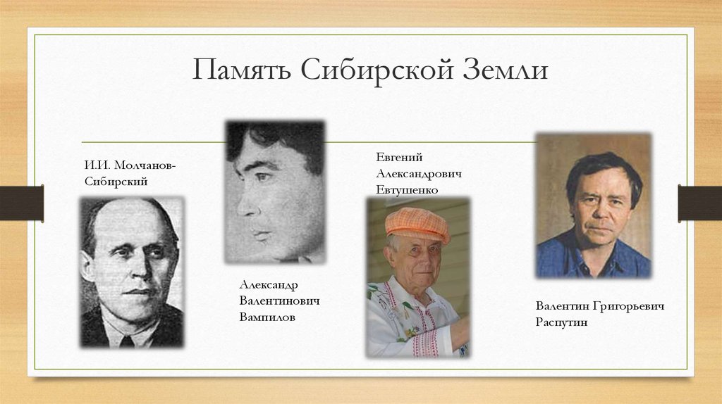 Память Сибирской Земли