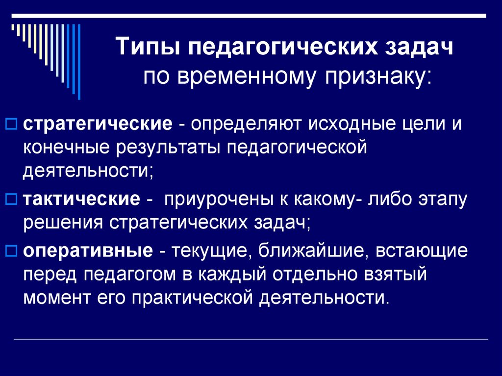 Виды педагогических проектов