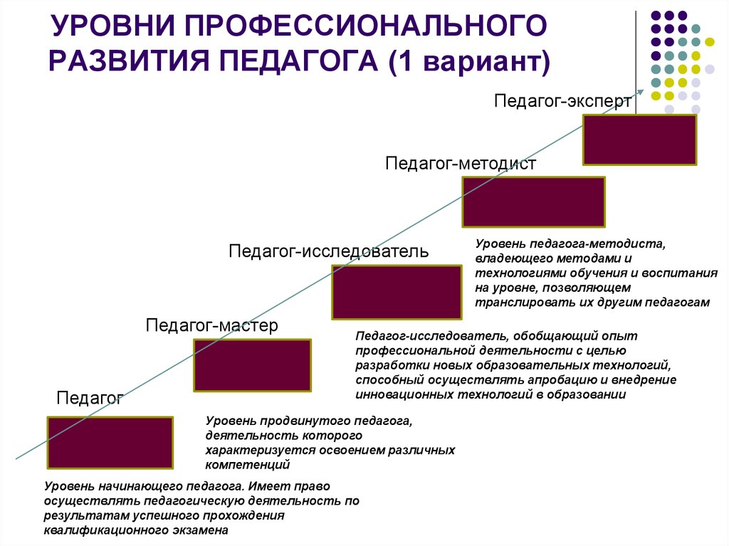 Развитие преподавателей. Уровни профессионального роста педагога. Уровни профессионализма учителя. Уровни профессионального развития. Уровни профессионализма воспитателя.