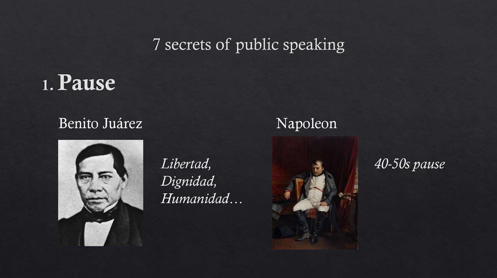 7 secrets of public speaking