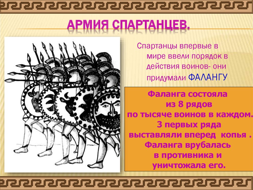 Объяснить слово фаланга. Спартанцы презентация. Порядки древней Спарты. Спартанское воспитание в древней Греции. Презентация на тему древняя Спарта.