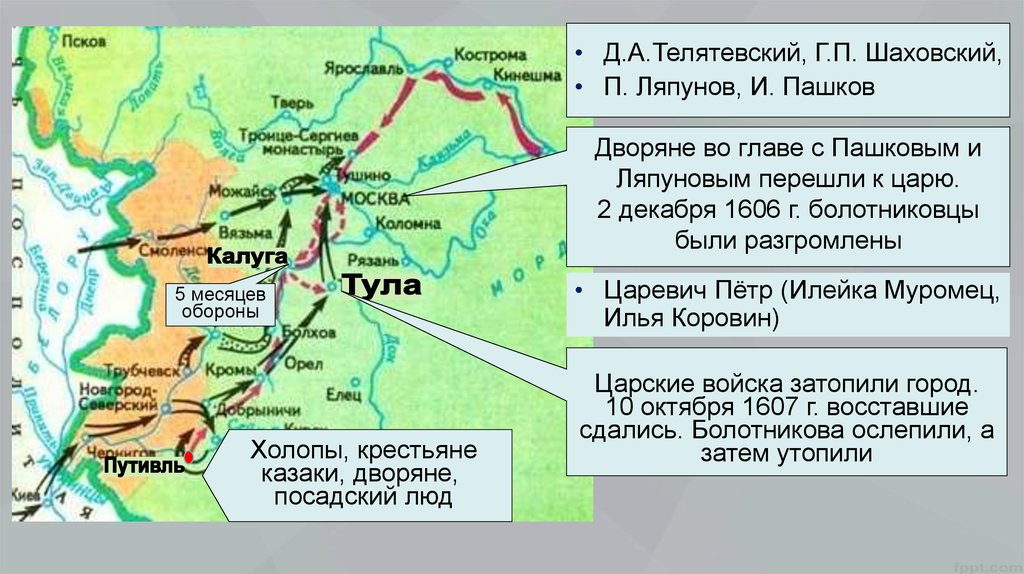 Восстание против василия шуйского