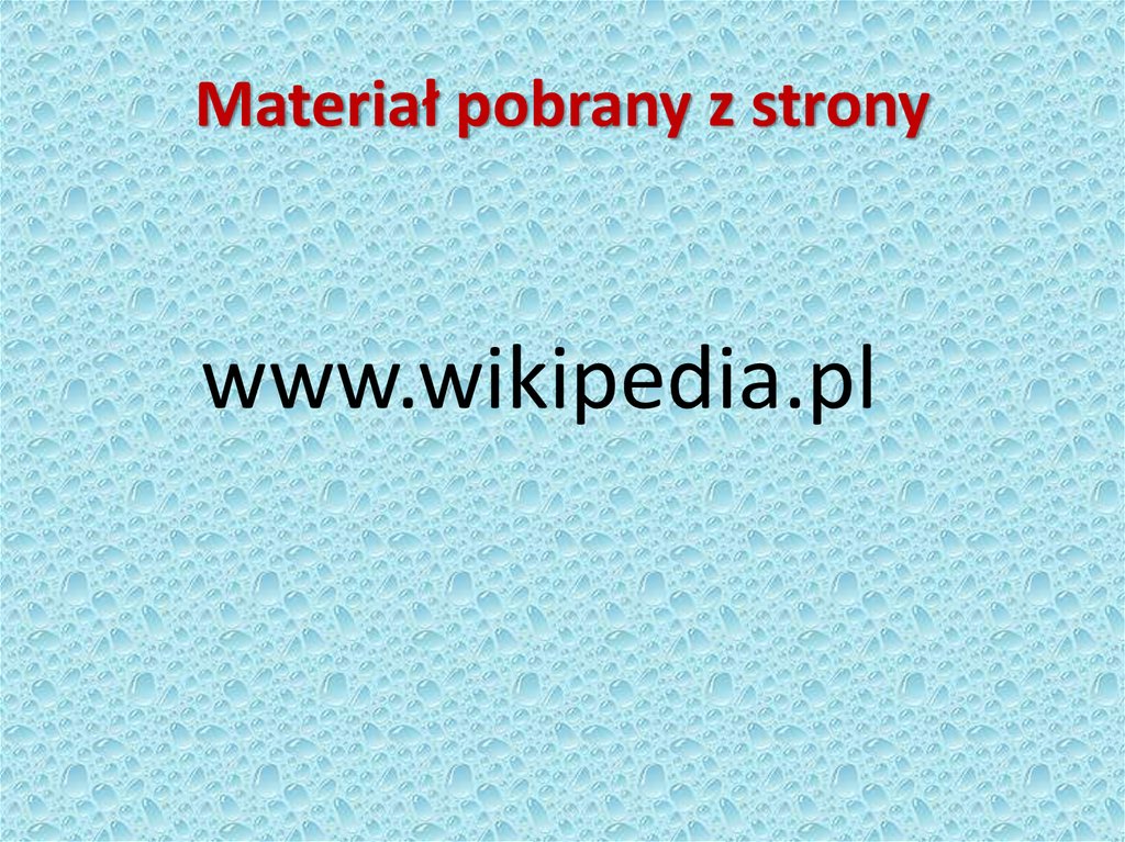 Materiał pobrany z strony