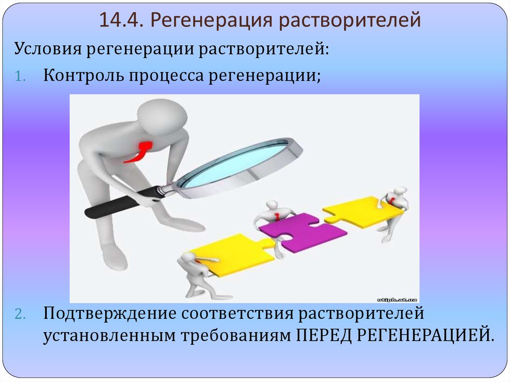 14.4. Регенерация растворителей