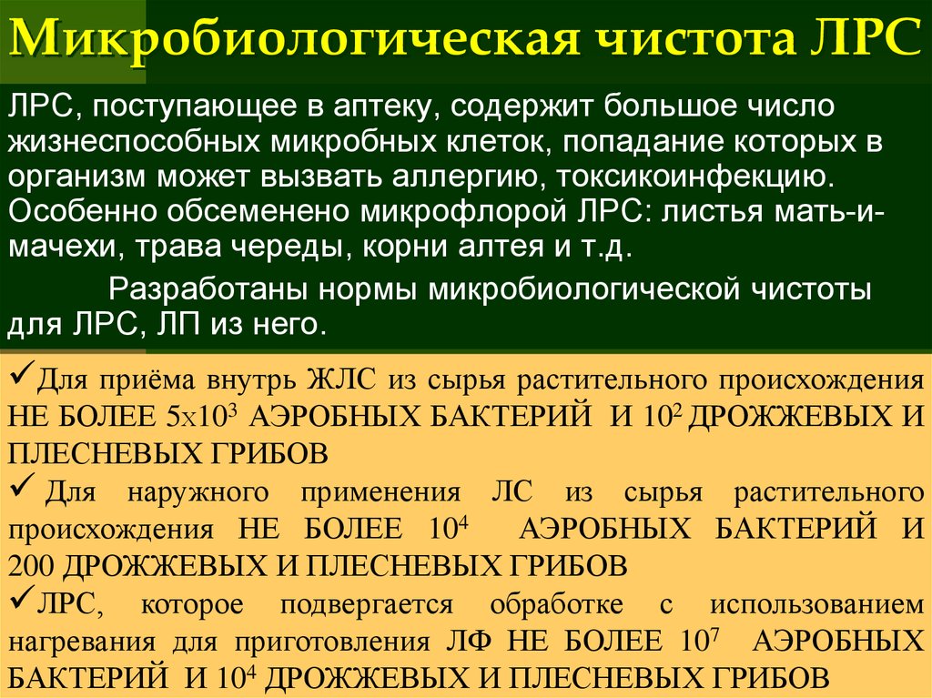 Коэффициент водопоглощения лекарственного растительного сырья