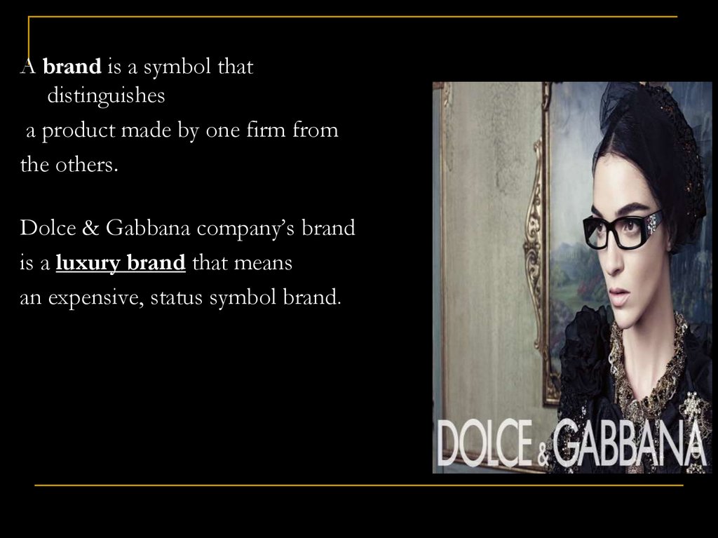 dolce and gabbana means
