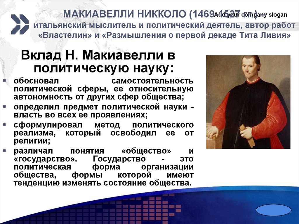 Политическая философия и философия политики. Никколо Макиавелли (1469-1527 гг.). Политическая философия Никколо Макиавелли. Никколо Макиавелли философия эпохи Возрождения. Никколо Макиавелли итальянский мыслитель.