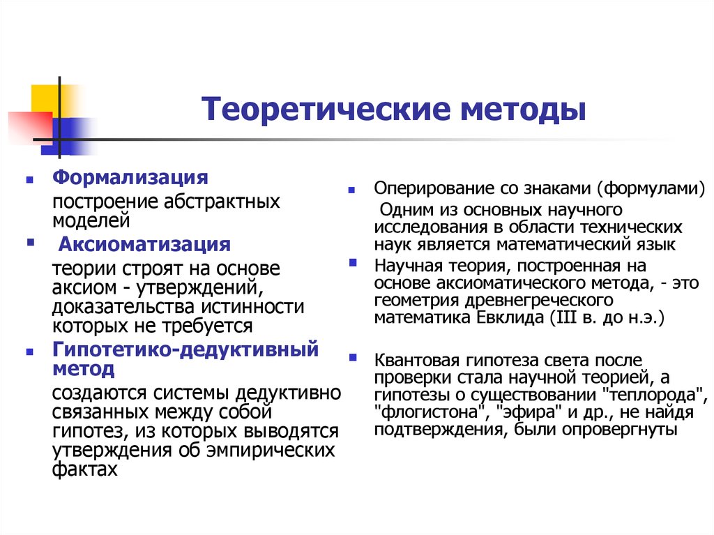 К теоретическим методам относятся. Теоретический метод. Методы теоретического обучения. Методом теоретического исследования является:. Теоретические методы методы.