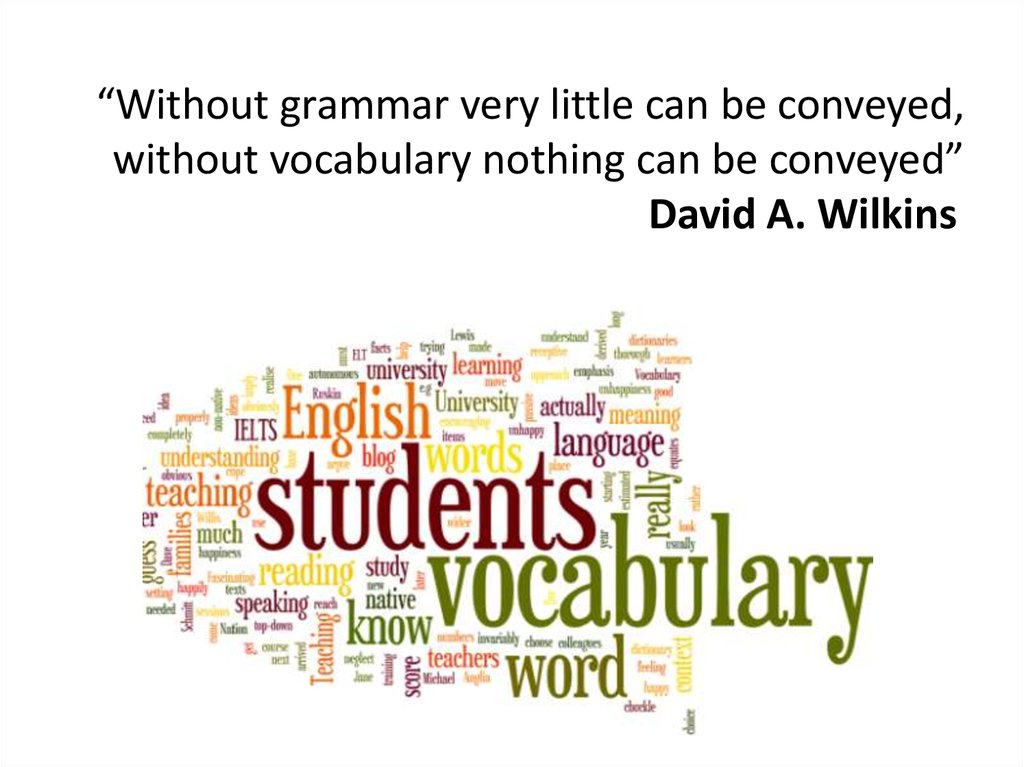 Vocabulary grammar match the words