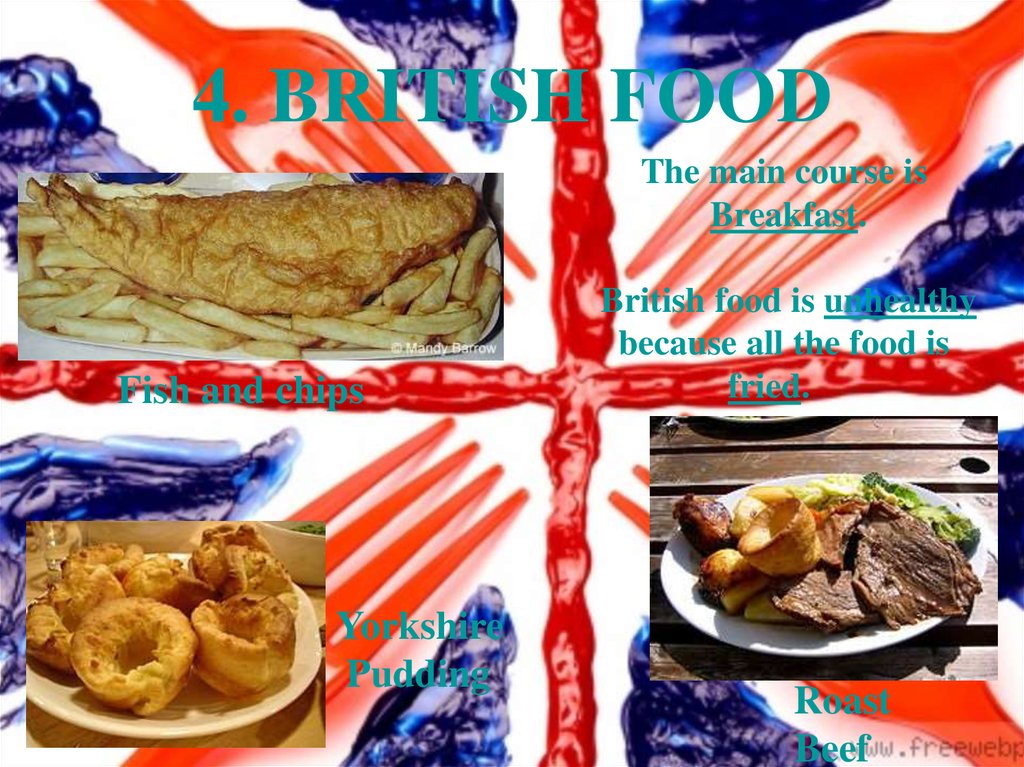 4. BRITISH FOOD