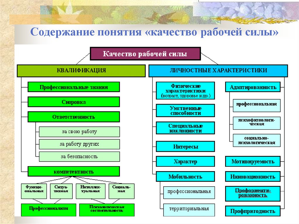 Качество силы. Качество рабочей силы. Качество рабочей силы определяется. Содержание понятия качество. Характеристика рабочей силы.