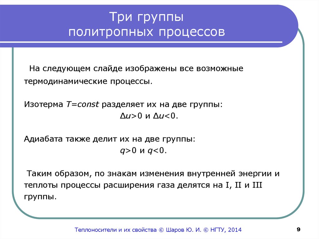 Необратимость процессов второй закон термодинамики презентация