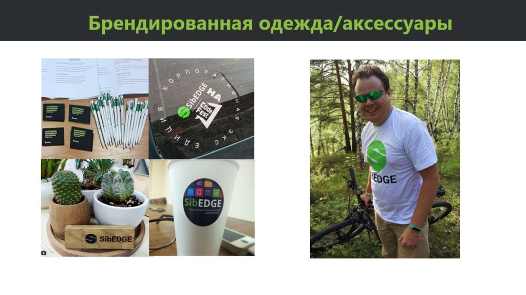 Брендированная одежда/аксессуары