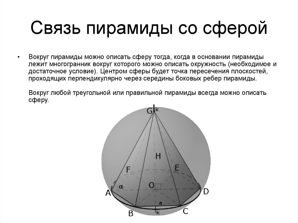 Сфера описанная около пирамиды. Центр описанной сферы вокруг пирамиды. Центр описанной сферы вокруг тетраэдра. Описанная окружность вокруг пирамиды.