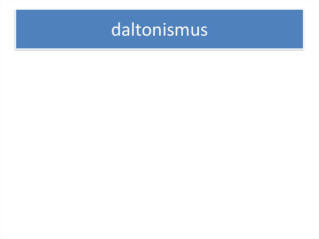 daltonismus