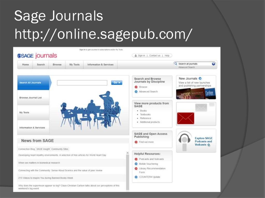 Sage Journals http://online.sagepub.com/