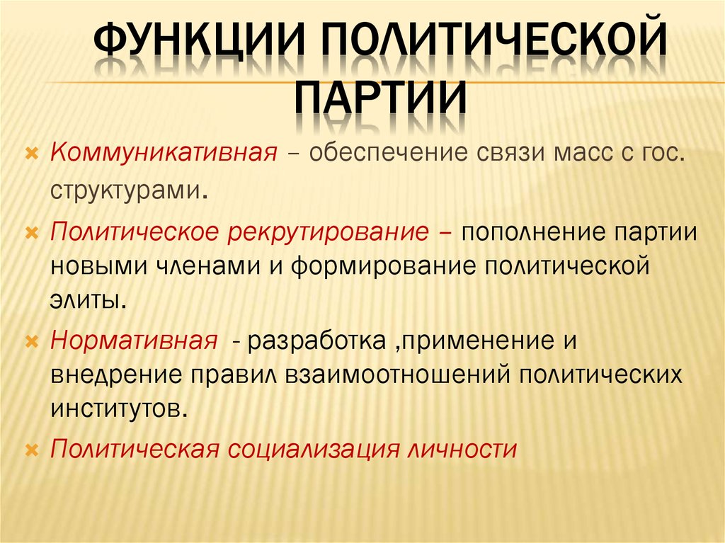 Политические партии 9 класс презентация