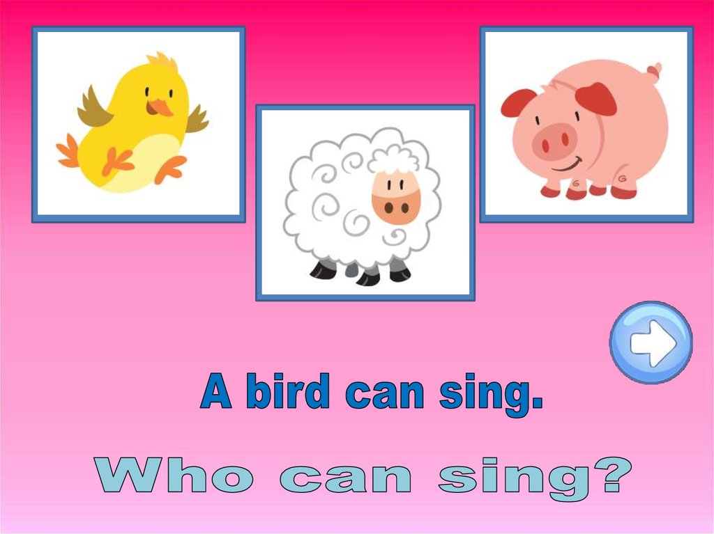 Can sing well