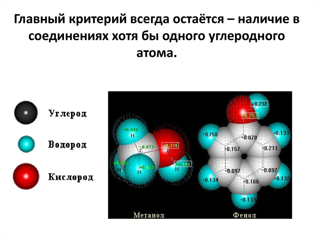 Некоторое органическое вещество