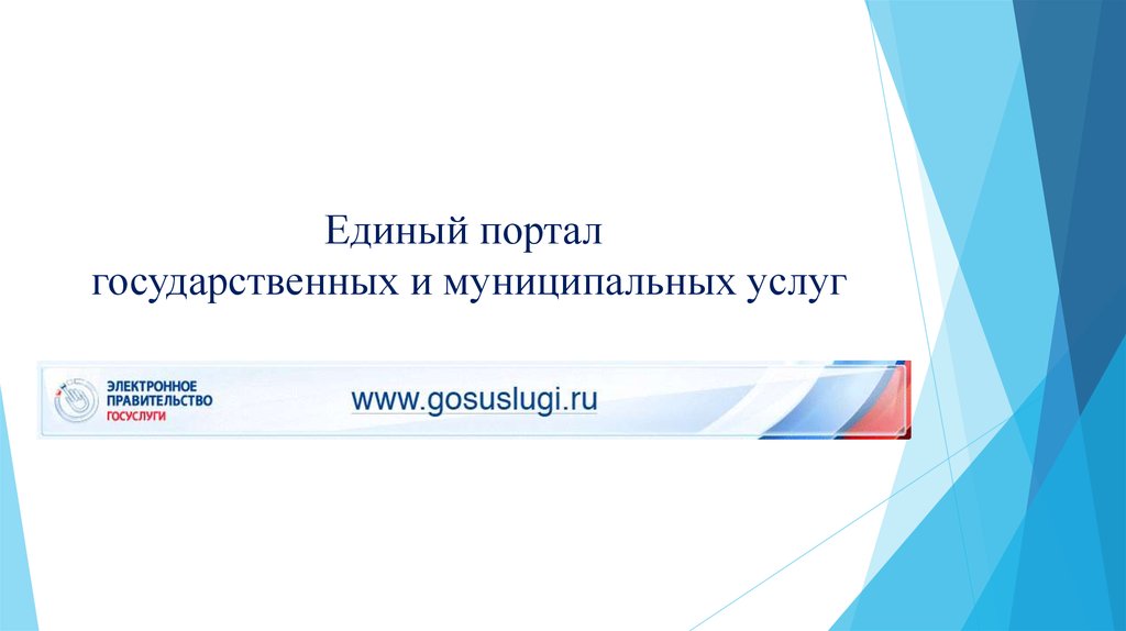 Государственные и муниципальные электронные услуги презентация