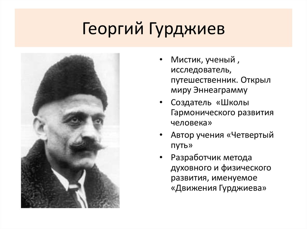 Георгий Гурджиев