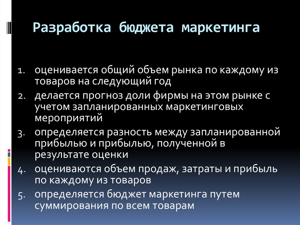 Аникеев с н методика разработки плана маркетинга