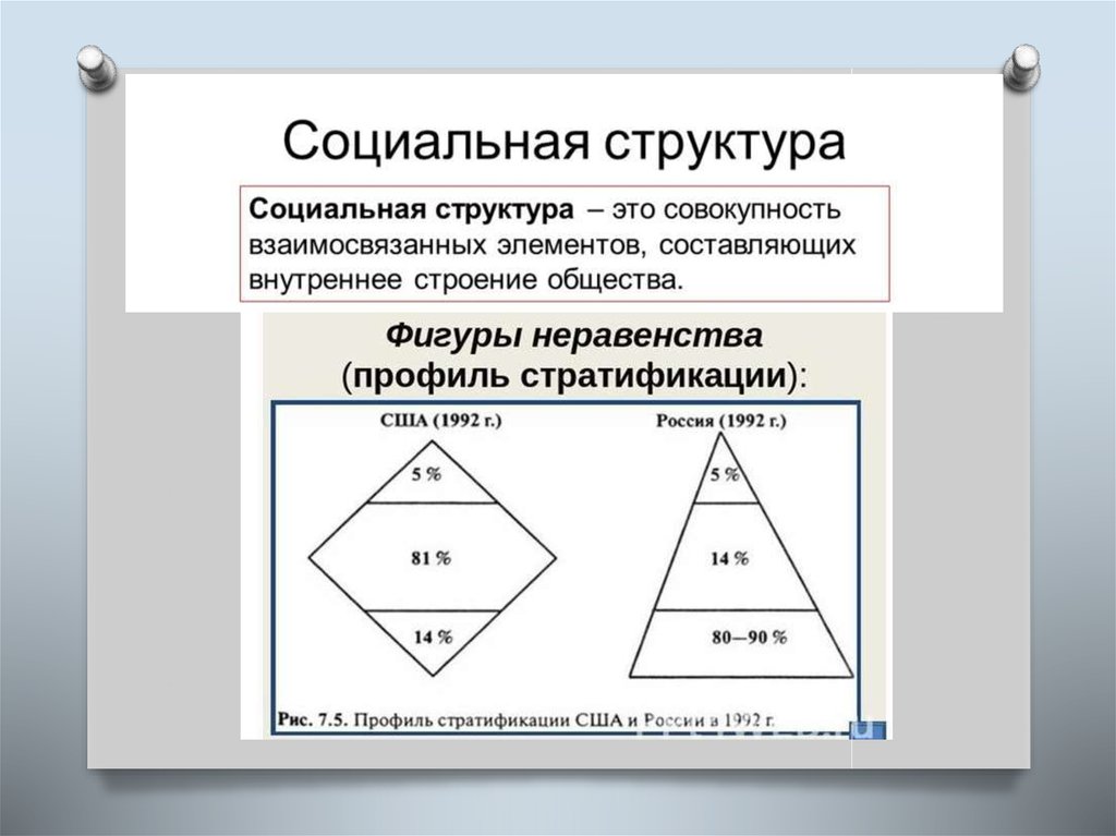 Социальная структура современной россии презентация