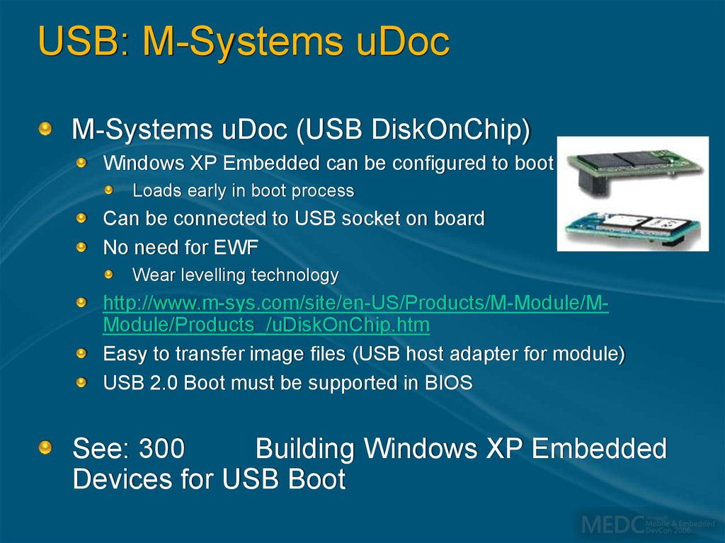 USB: M-Systems uDoc