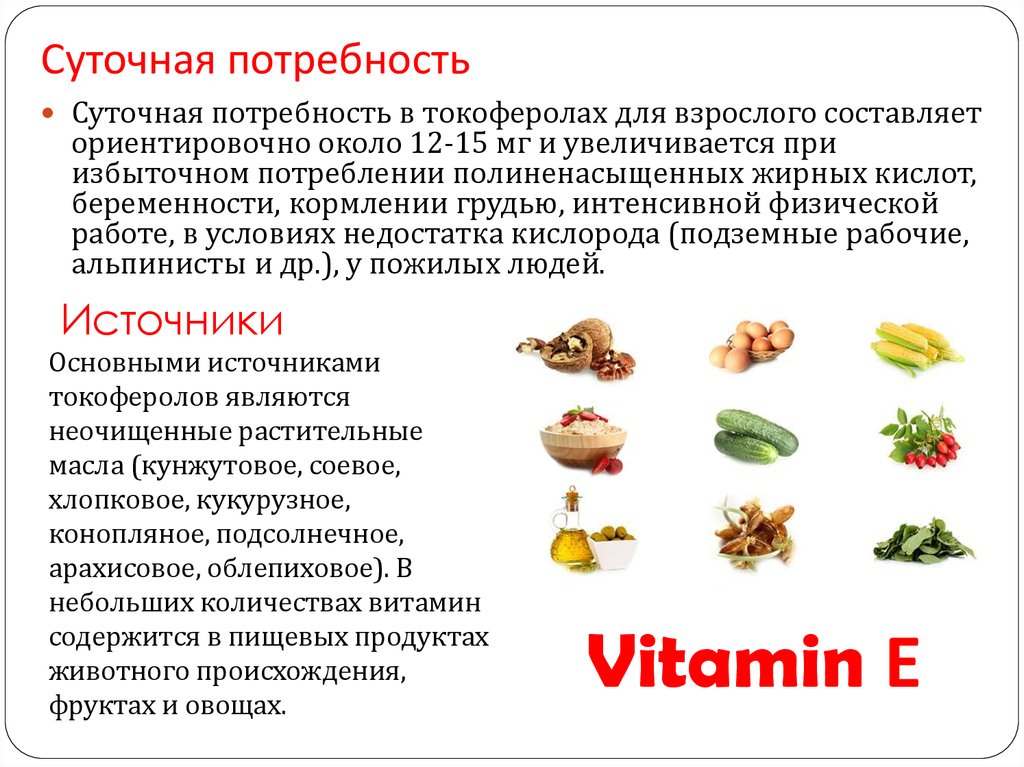 Какие есть витамины е. Потребность человека в витаминах. Суточная потребность витамина е. Нормирование витаминов в питании. Суточное потребление витамина е.