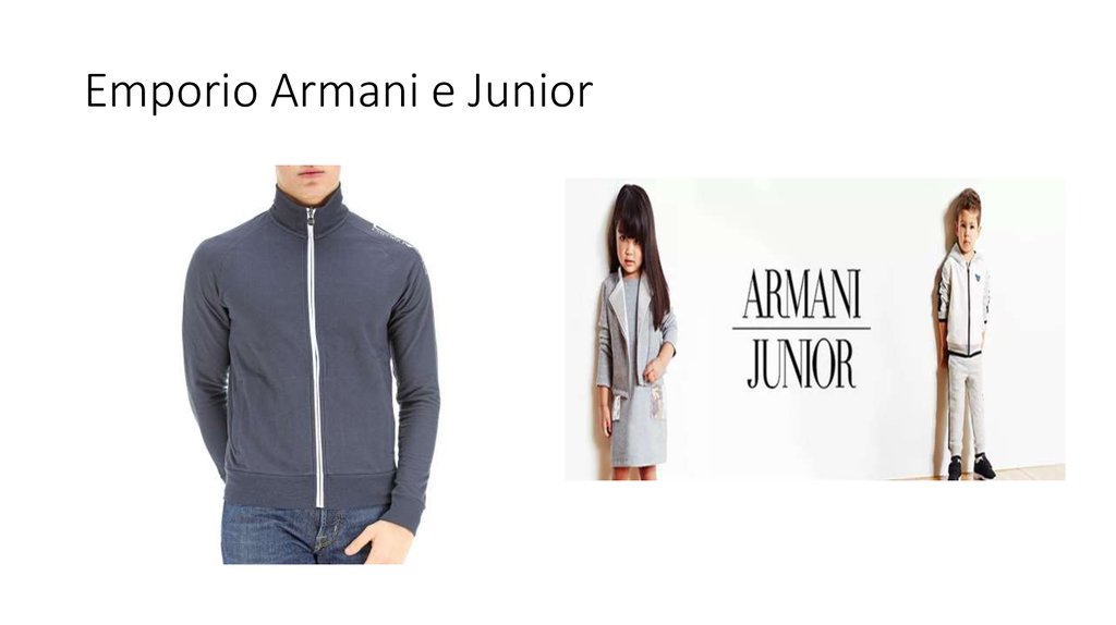 Emporio Armani e Junior
