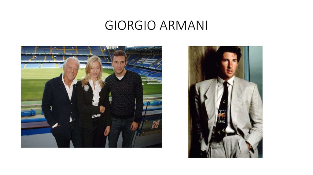GIORGIO ARMANI