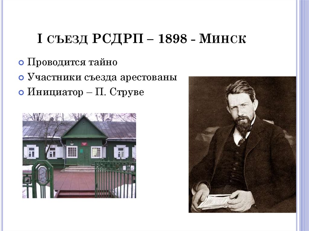 Съезды рсдрп. Российская социал Демократическая рабочая партия 1 съезд. 1898 Первый съезд РСДРП. 1 Съезд РСДРП В Минске. Съезд в Минске 1898.