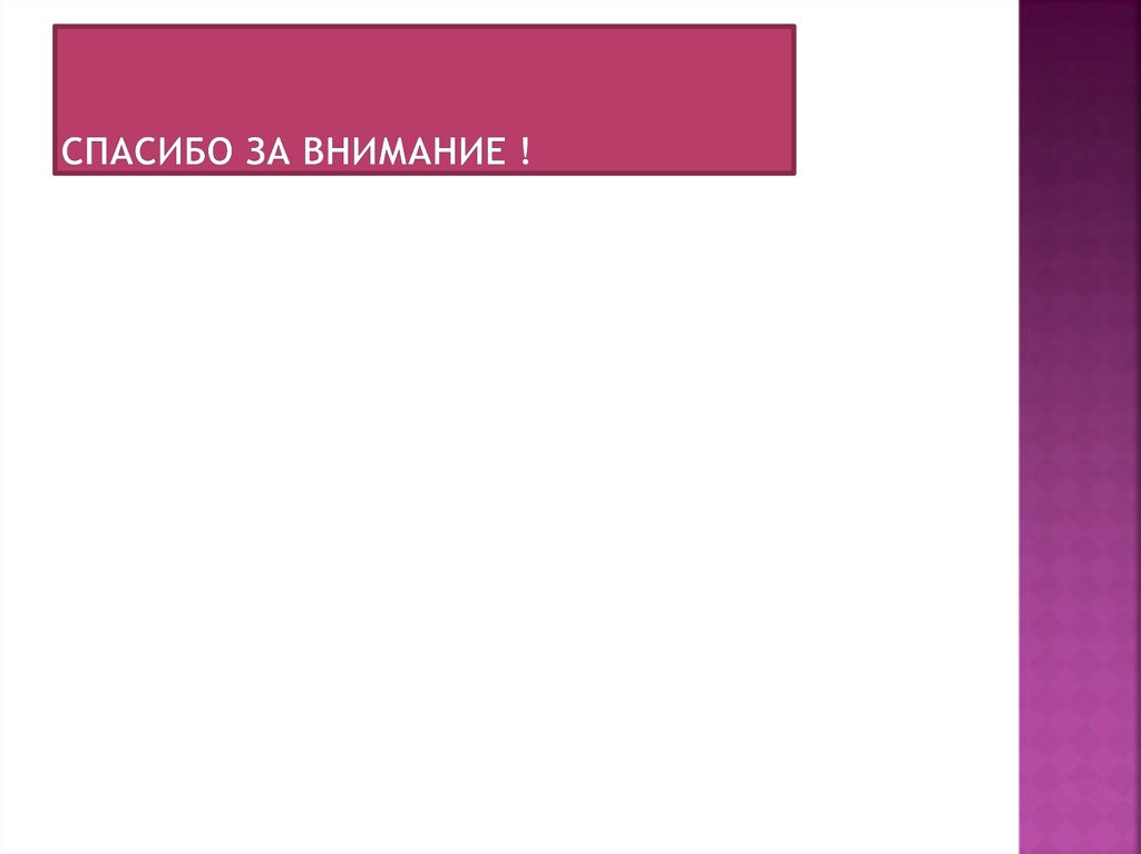 СПАСИБО ЗА ВНИМАНИЕ !