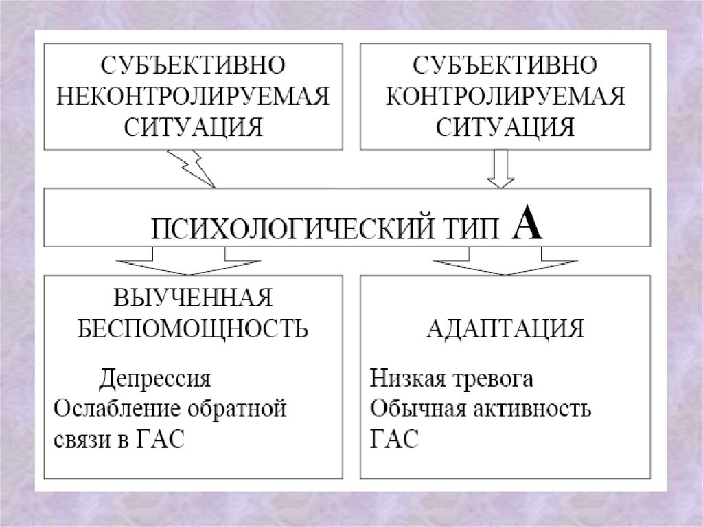 Субъективная ситуация это. Тип а и Тип б психология. Психология виды выучивпнте.