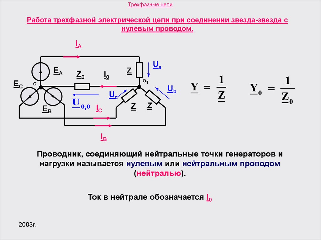 Трехфазный ток соединение нагрузки в звезду. Нулевой провод в трехфазной цепи. Трехфазная электрическая цепь схема звезда. Схема трехфазной Эл цепи с нулевым проводом. Схема подключения трехфазной нагрузки.