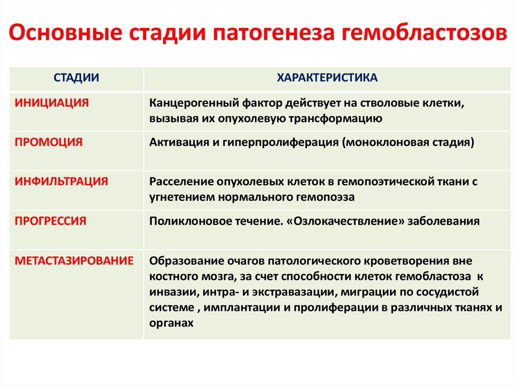 Гемобластозы патологическая анатомия презентация