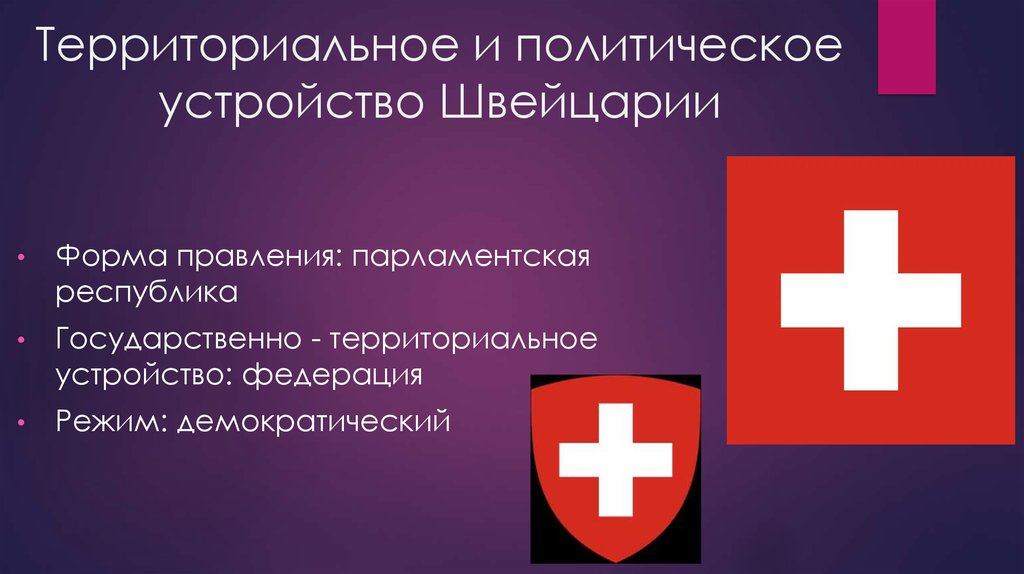 Форма правления режим территориальное устройство. Швейцария форма правления. Форма территориального устройства Швейцарии. Гос устройство Швейцарии. Швейцария форма государственного территориального устройства.